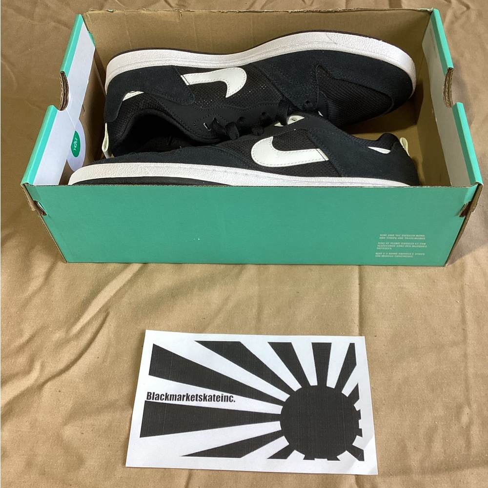 Nike Alleyoop SB Black White CJ0882-001 Men's Size 10 - Picture 3 of 7